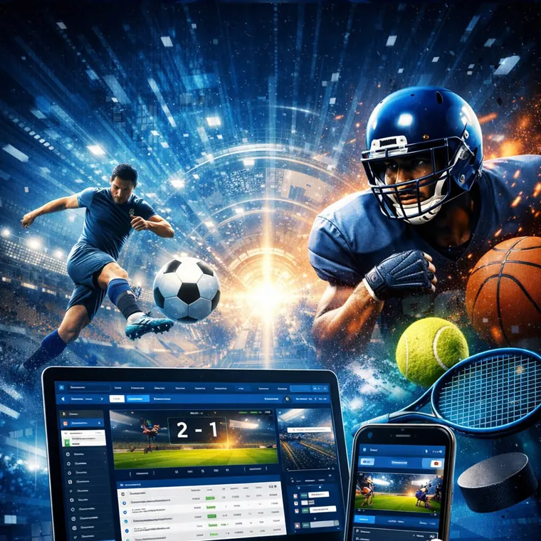 Android phone showing 747.live app download process