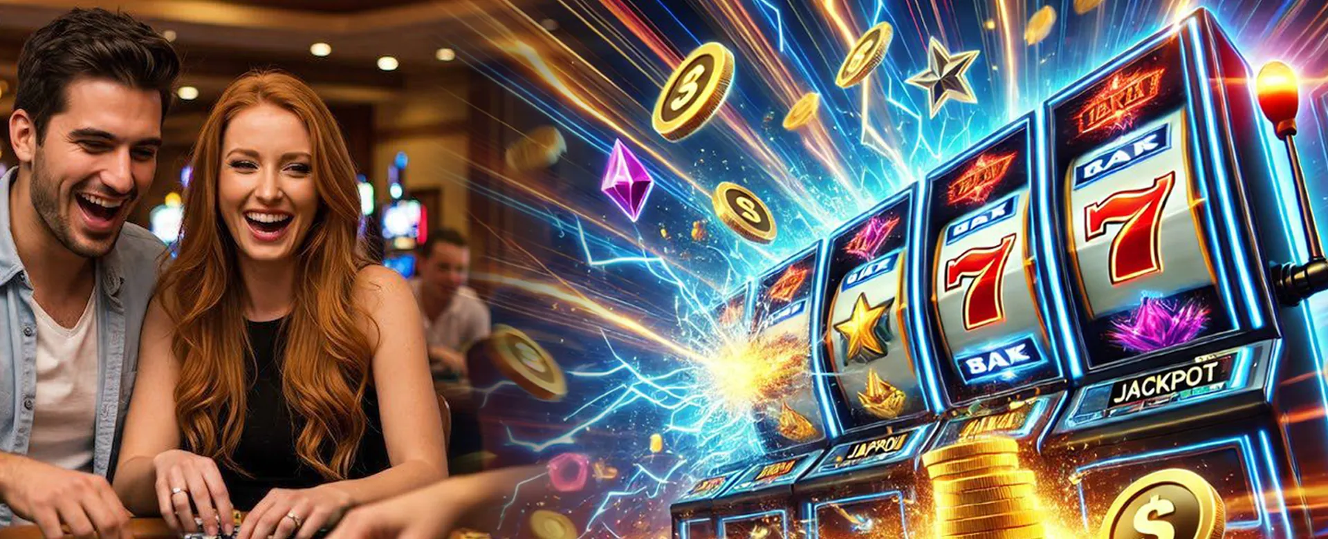 747.live FAQ section with a vibrant online casino theme